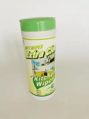 Kitchen Wet Wipes in Canister Wet Wipes