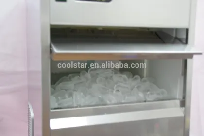portable bullet type ice maker soaking water type