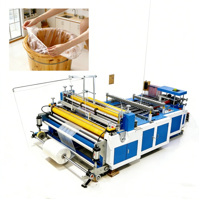 Máquina servo de gorro bouffant de plástico (tamaño ajustable)