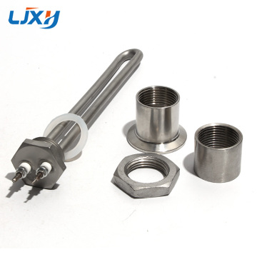 LJXH 12V/24V/48V管状電気ヒーター水DN25