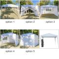 Carpa de dosel al aire libre plegable con puertas, ventanas, ventanas, ventanas, ventanas