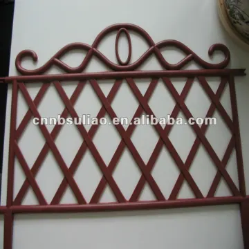 outdoor garden fence,small plastic fence