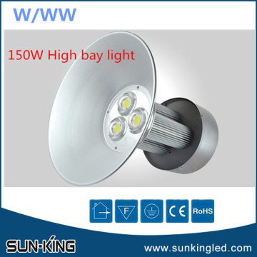Best quality 3000k 6500k indoor hanging lighting epistar led basketball court high bay lighting 150W