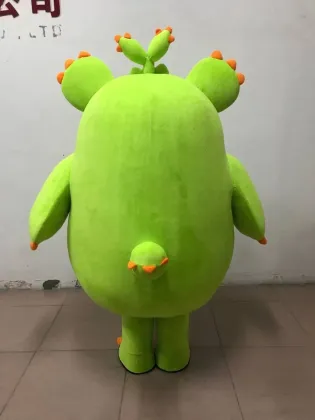 Superior Quality Green Bear Mascot Costume Made in China for Sale