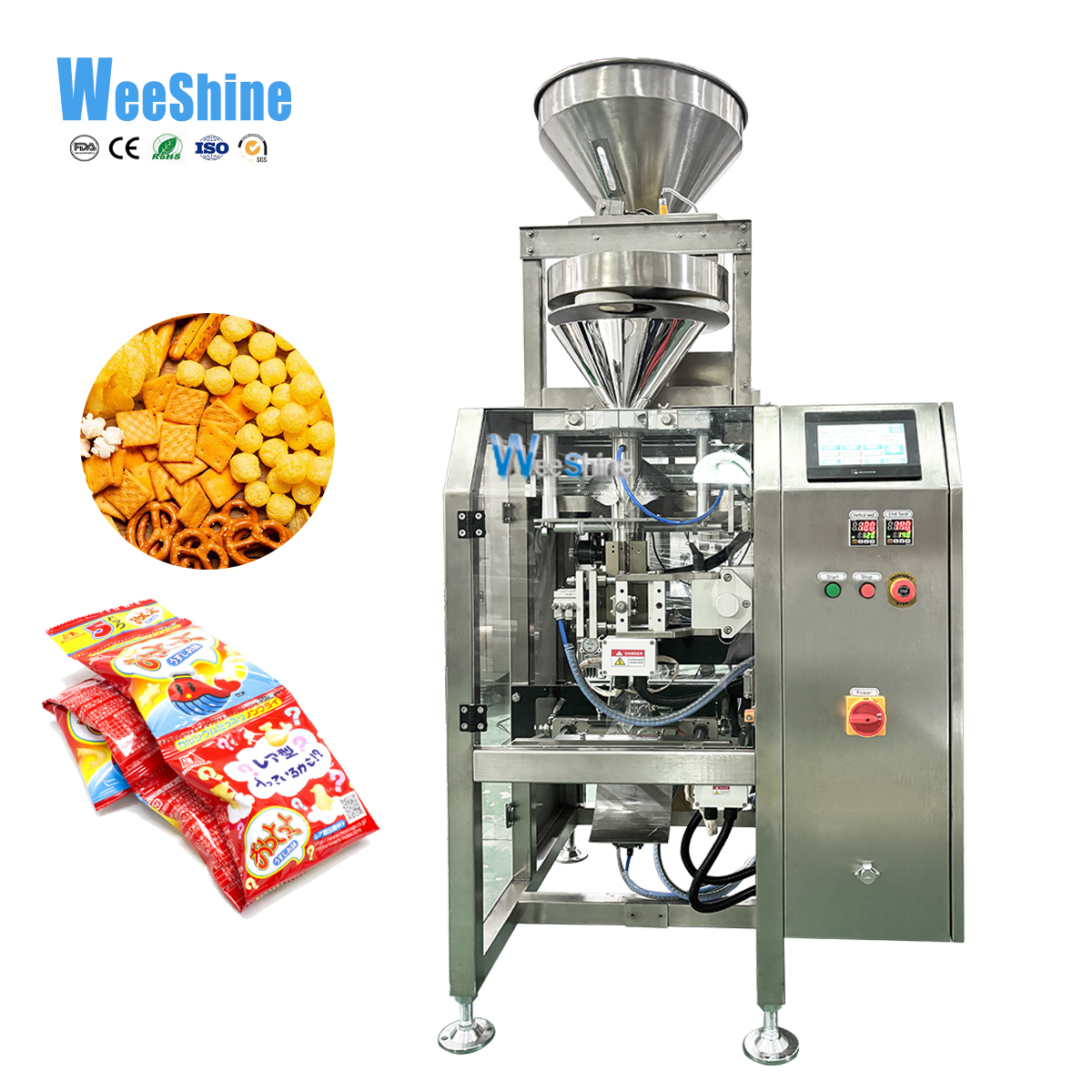 Lanches automáticos weeshine