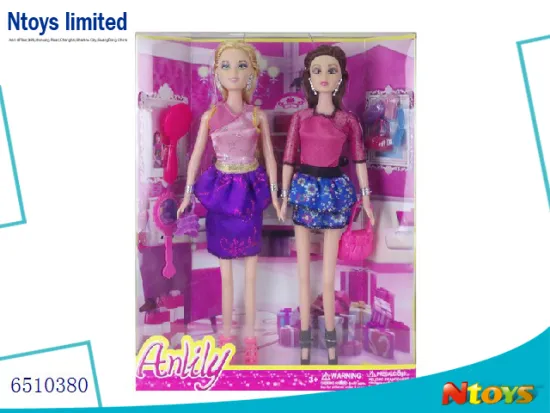 2014 FASHION VINYL TWINS DOLL SET, 6510380