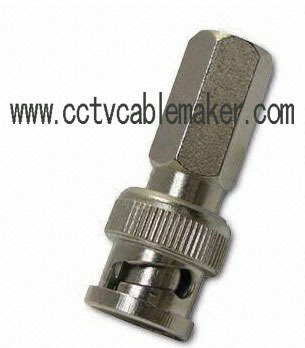 BNC twist on connector, RG59 Coaxial connector