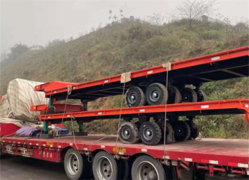 Flat Bed Towing Transfer Trailer