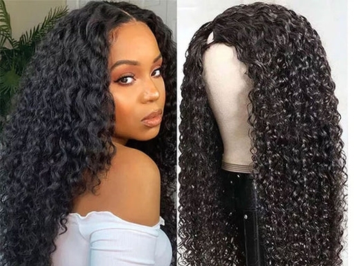 Bouncy Curly V Part Wig