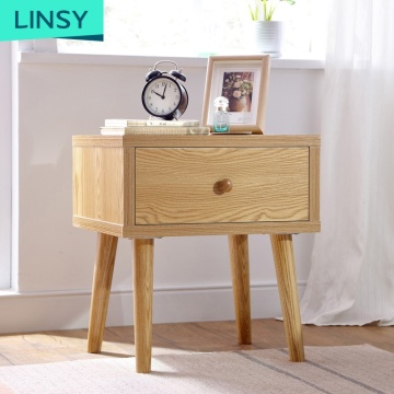 Linsy European Solid Wood Side Tables for Bedroom