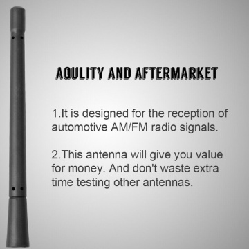 7インチ短い信号受信アンテナはシボレーに適合します