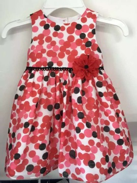 lace flower party dress