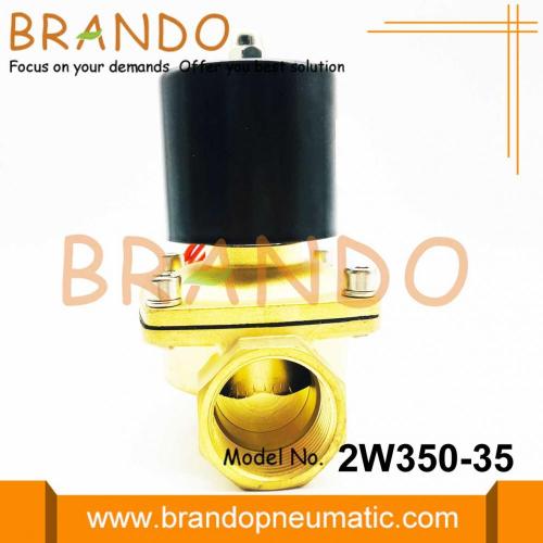 G1 1/4 &quot;Brass Electric Solenoid Water Valve 2W350-35