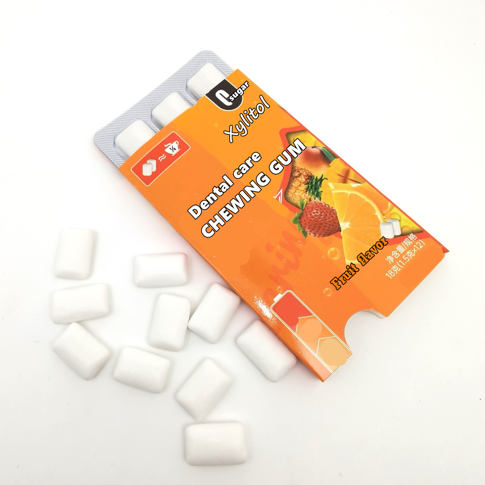 Natural Dental Care Cinnamon Xylitol Chewing Gum