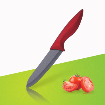 6 Zoll Red Rose Griff Keramik Kochmesser