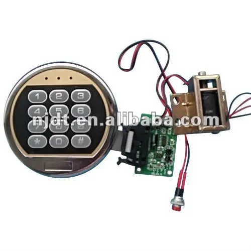 Electronic lock for safe gun cabinet lock