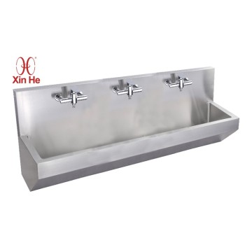 Stainless steel medical wash sink