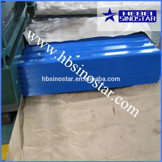 0.14-3.0mm Corrugated steel roofing sheets / Pre-painted Galvanized roofing sheets