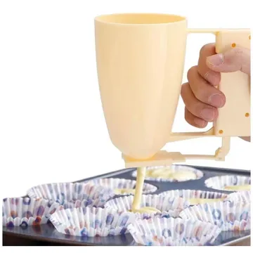 Adjustable Cookie Pancake Batter Dispenser Funnel for Baking and Icing