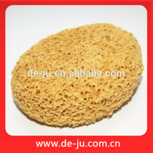 Cellulose Oil Cleaning Oval Handle Sponge With Hole