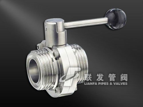 Stainless steel sanitary valves