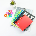 24mm 20PCS loose-leaf binding ring binding buckle notebook color disc buckle mushroom hole hand book learning binding supplies