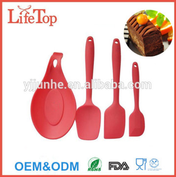 Premium Kitchen Ware Silicone Kitchen Spatula Set of 4
