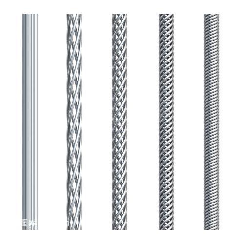 Cable de acero de alambre para perforación de petróleo 6x19+IWS