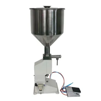 Factory Price A02 Pneumatic Small Cream Filling Machine for Cosmetics, Peanut Paste, and Chili Sauce