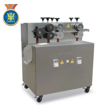Puffed slanty snacks making machine core filling food production equipment