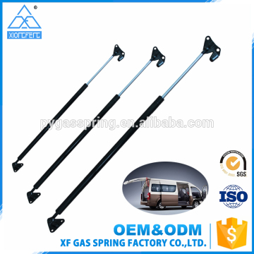 Wholesale steel material black rear door gas struts for Toyouta hiace