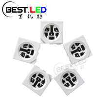 5050 SMD LED Camgöbeği LED 490nm Üç Çip