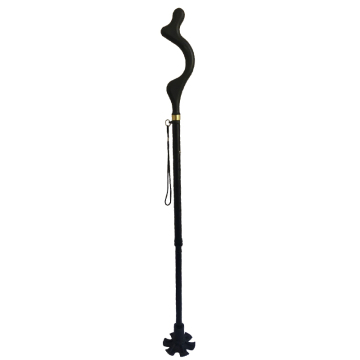 AOQIDA New Supply Elderly Foldable Walking Stick Aluminum Adjustable Cane