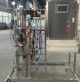 Bioreaktor stainless steel skala laboratorium untuk sel -sel tanaman dan hewan, mikroba uniseluler.