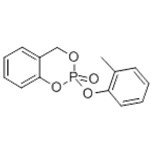 4H-1,3,2-бензодиоксафосфорин, 2- (2-метилфенокси) -, 2-оксид CAS 1222-87-3