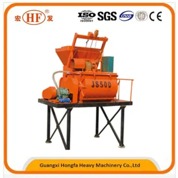 Js500/Js750 Concrete Mixer Machine Price, Small Conrete Mixer