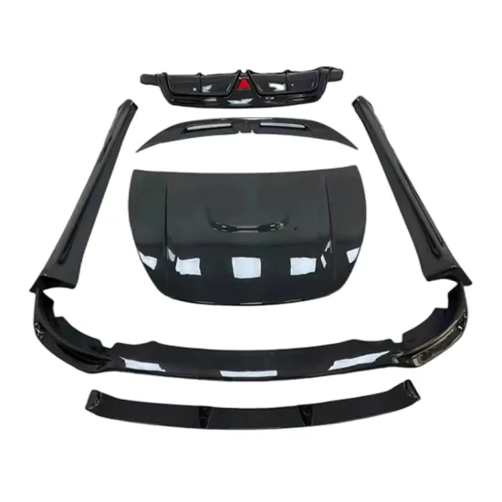 Carbon Fiber Body Kit for Tesla Model Y: Styling Rear Diffuser, Front Lip, Spoiler, Side Skirt