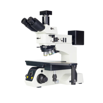 Microscopio metalográfico acromático largo de distancia