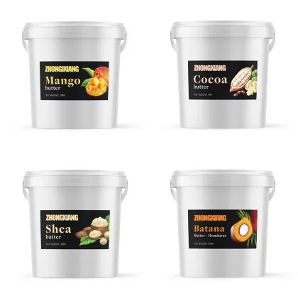Manufacturer Supply Hexane Free Cold Pressed African Shea Butter Raw mango Butter Unrefined Cocoa Butter Organic Batana Butter