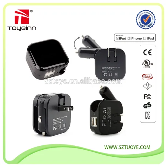 1A Car/Wall Charger, UL Listed