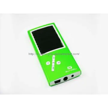 Solar MP3 Player With FM Radio