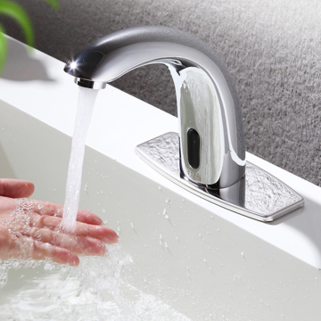Electric Automatic Sensor Bathroom Faucet