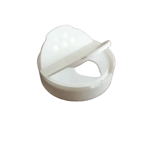 Plastic Injection Molded Flip Top Salt Pepper Grinder Shaker Spice Bottle Lid Cap
