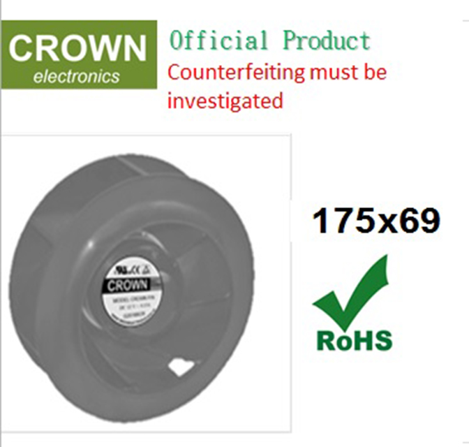 Crown 110V 230V 17569 Impulsor de CA de marco de cuchilla