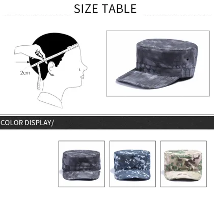 Tactical Camo Cap: Outdoor Uniform Baseball Hat