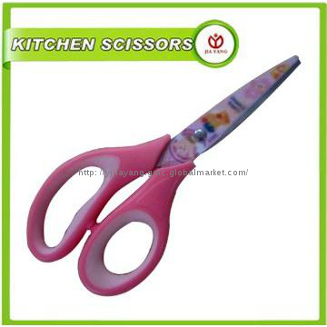 colorful handle Printing blade scissors