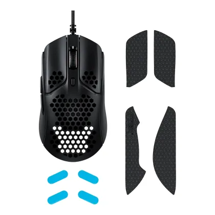 Ultra-Lightweight 59g Honeycomb Shell Hex Design RGB HyperX Pulsefire Haste Gaming Mouse" could be shortened to:

"Hex Design RGB HyperX Pulsefire Haste 59g Gaming Mouse