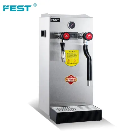 FEST Commercial Boiling and Steam Coffee Milk Foam Machine