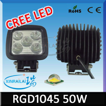 50w super bright cree waterproof IP68 motorcycle fog lights led RGD1045