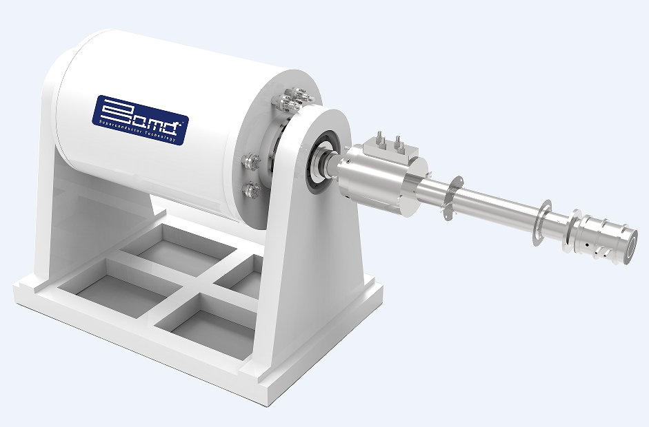 Kleiner hoher Temperature-supraleitender Rotorprototyp